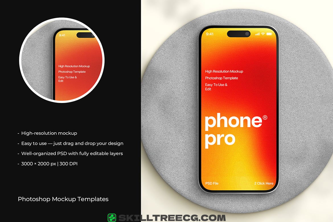 图片[2]-iPhone Pro Mockup（064343）-技能树